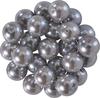 Perles de cire de verre, Ø 8mm, 25pcs, jaune doré (orange clair)