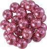 Perles de cire de verre, Ø 8mm, 25pcs, jaune doré (orange clair)