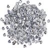 Sequins métall., bomb. env.1400 pc., env. Ø6 mm, Argent