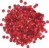 Sequins métall., bomb. env.1400 pc., env. Ø6 mm, Argent