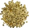 Sequins métall., bomb. env.1400 pc., env. Ø6 mm, Argent