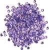 Sequins métall., bomb. env.1400 pc., env. Ø6 mm, Argent