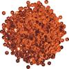 Sequins métall., bomb. env.1400 pc., env. Ø6 mm, Argent