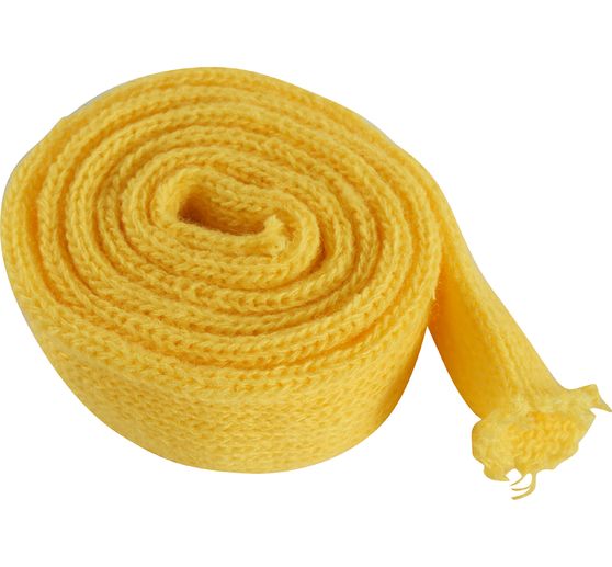Manchon tricot, uni, l 3 cm