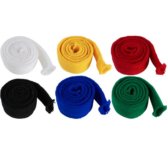 Manchon tricot, uni, l 4 cm