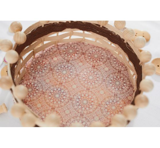Moelle ronde de rotin VBS, ruban bleu, Ø 3 mm