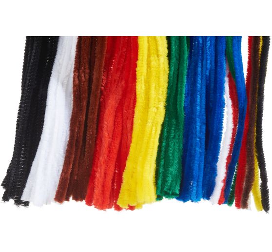 Fils chenille VBS, 10 pc.