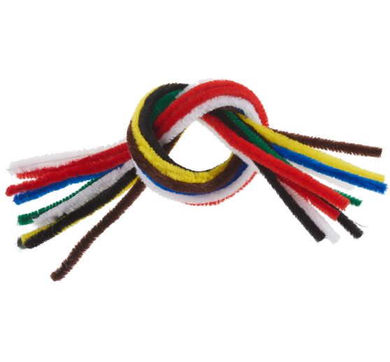 Fils chenille VBS, 10 pc.