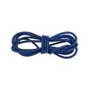Leather strap round, Ø 1 mm Blue