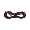 Bracelet en cuir rond, Ø 1 mm Brun