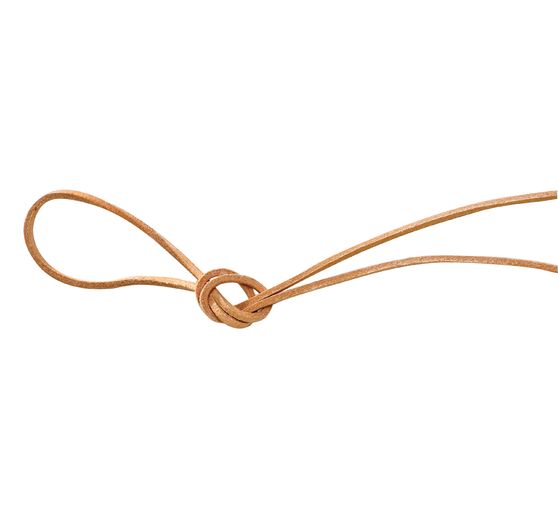 Lederband eckig ca. 1 m lang