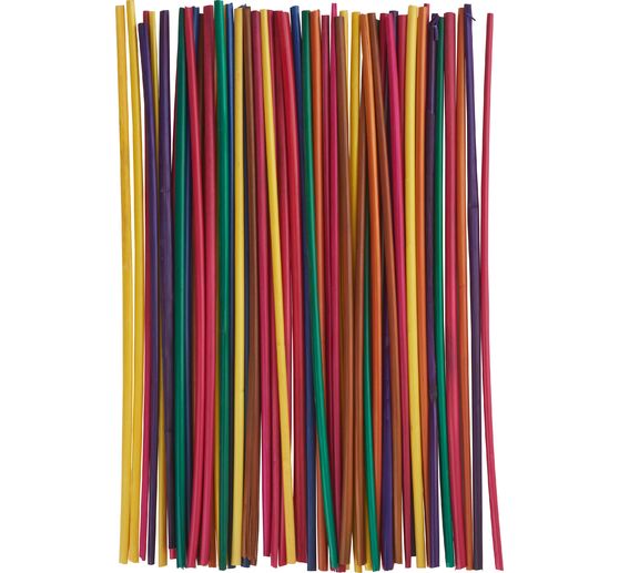 Brins de paille colorés VBS