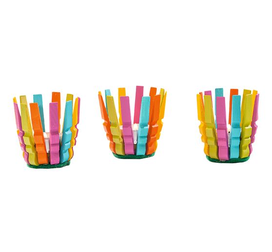 Eléments de pinces à linge VBS, 100 pc.