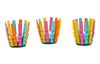 Eléments de pinces à linge VBS, 100 pc.