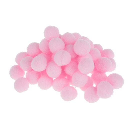 Pompons VBS, 15 mm, 60 pièces