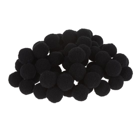 Pompons VBS, 15 mm, 60 pièces