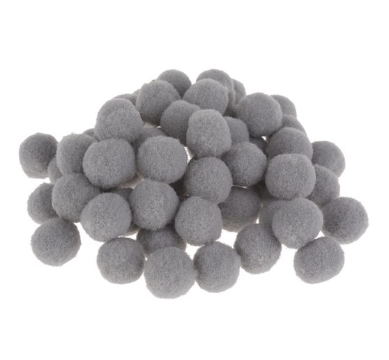 Pompons VBS, 15 mm, 60 pièces