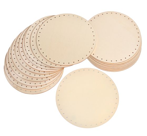 Fonds pour ouvrage en rotin VBS « Rond », 20 pc.