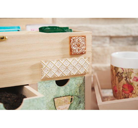 Soie de paille à motifs « Casa Granada »