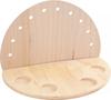 Arc lumineux avec 4 supports pour bougies à chauffe-plat