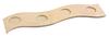 Bougeoir VBS « Harmonie », bois brut, pr 4 bougies, 45 x 12 cm