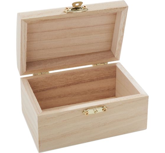 Coffret en bois VBS, 12 x 8 x 6,5 cm