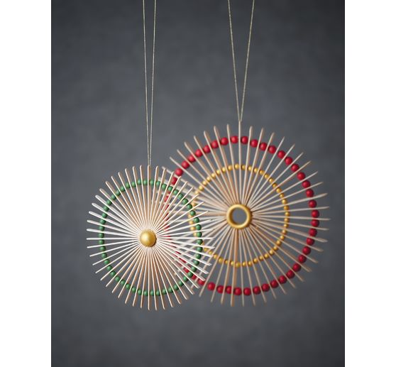 Demi-boules en bois VBS « Ø 30 mm », 25 pc.