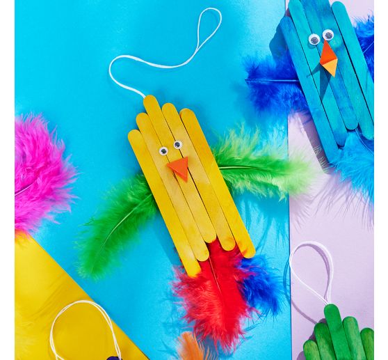 Bâtonnets en bois VBS « Naturels »