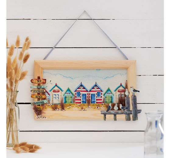 Cadre photo en bois VBS « Rectangle »
