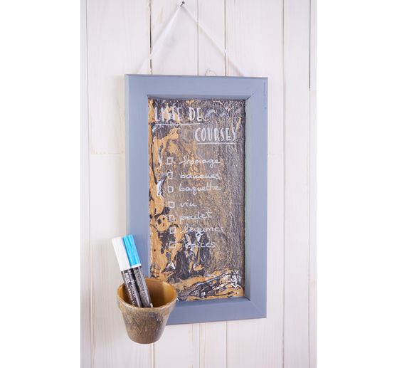Cadre photo en bois VBS &laquo; Rectangle &raquo;