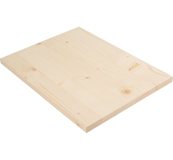 Panneau lamellé-collé 18 mm, 40 x 30 cm, épicéa/sapin