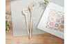 Wooden spoon, round, 20cm