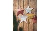 Suspensions en bois étoiles VBS, set de 5