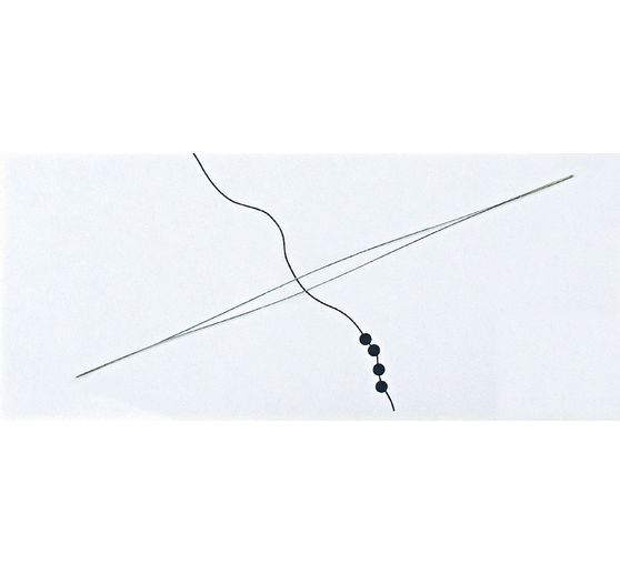 Pearl stringing needle, 11,4 cm