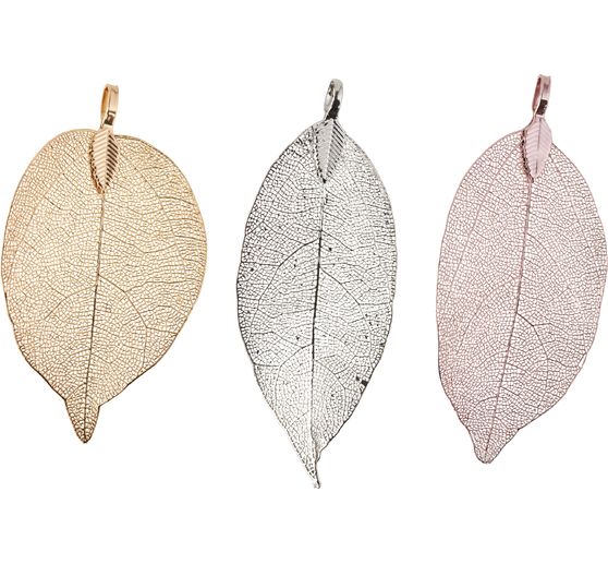 Pendentif « Feuille oblongue »
