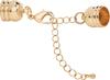 Parure bijou avec chaînette d''ajustement, 10 mm