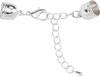Parure bijou avec chaînette d''ajustement, 10 mm