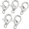 Fermoirs mousquetons, 5 pc., 12 mm