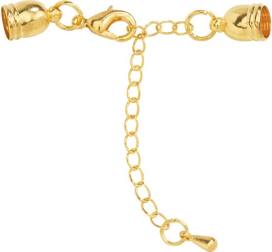 Parure bijou avec chaînette d''ajustement, 6 mm