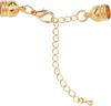 Parure bijou avec chaînette d'ajustement, 8 mm