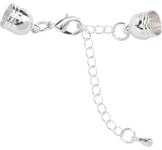 Parure bijou avec chaînette d'ajustement, 8 mm