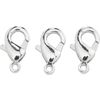 Carabine closure Silver coloured