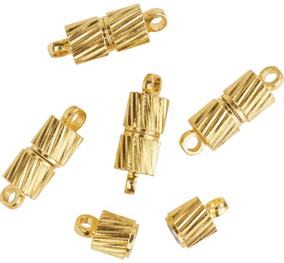 Magnetic closure, "Bow" gold