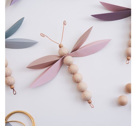 Perles en bois percées VBS « Ø 15 mm »