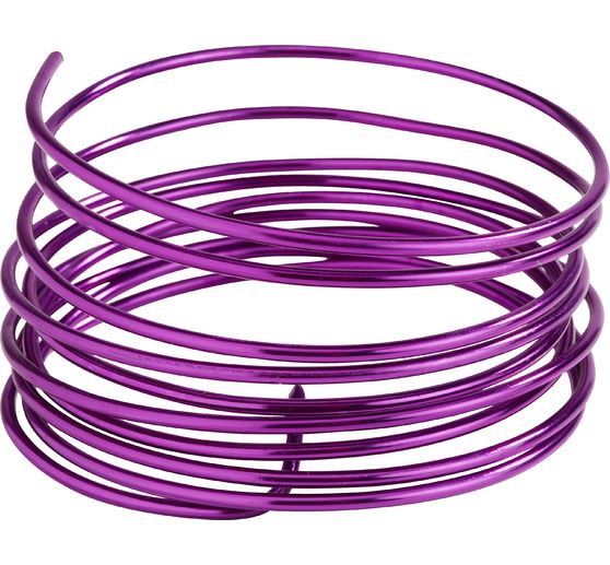 Fil aluminium d&eacute;co, &Oslash; 2 mm, L 2 m