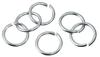 Anneaux ouverts en Argent 925, 6 pc., Ø 6,5 mm