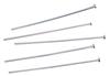 Clous têtes plates Argent 925, 5 pc., Ø 0,7 mm