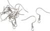 Crochets d’oreilles, acier inoxydable, 10 pc.