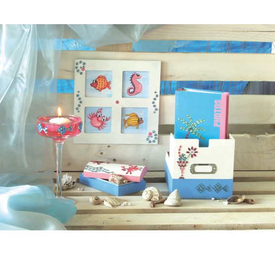 Set de pierres décoratives KREUL « Multicolore », 1000 pc.