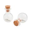 Pendentif fiole en verre Boule